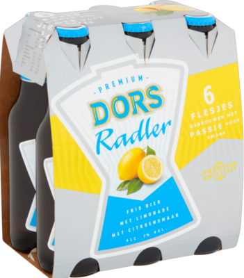 Dors Premium Radler Flessen 6 x 300ml Dors Premium Radler Flessen 6 x 300ml